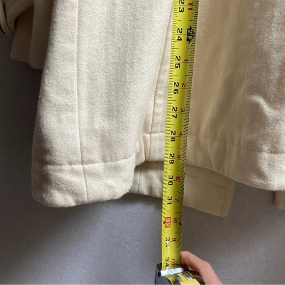 Guess wool blend button trench jacket coat Sz XS - Picture 13 of 14